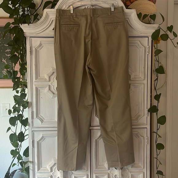 5 for $25! NWOT Savane 100% Cotton Khaki Pants with Pockets Size 36x30 - Picture 3 of 8